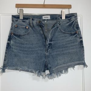 Pistola High Rise Jean Shorts Size 28